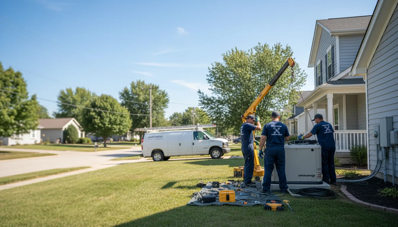 Generator Installation in Luna Pier, MI near me